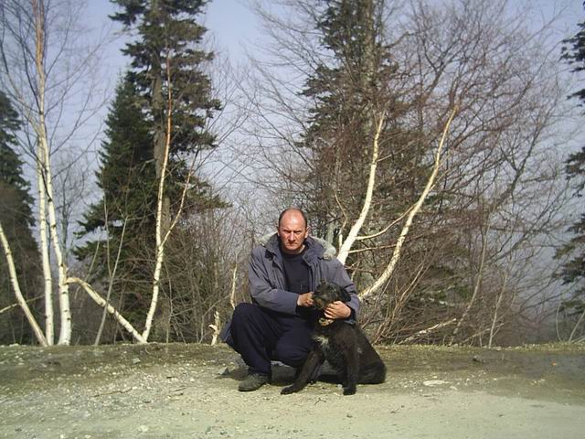 Togather. Me and my dog.